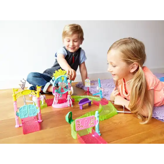 Barbie Parti e Vai Il Luna Park FHV70 Barbie - 3