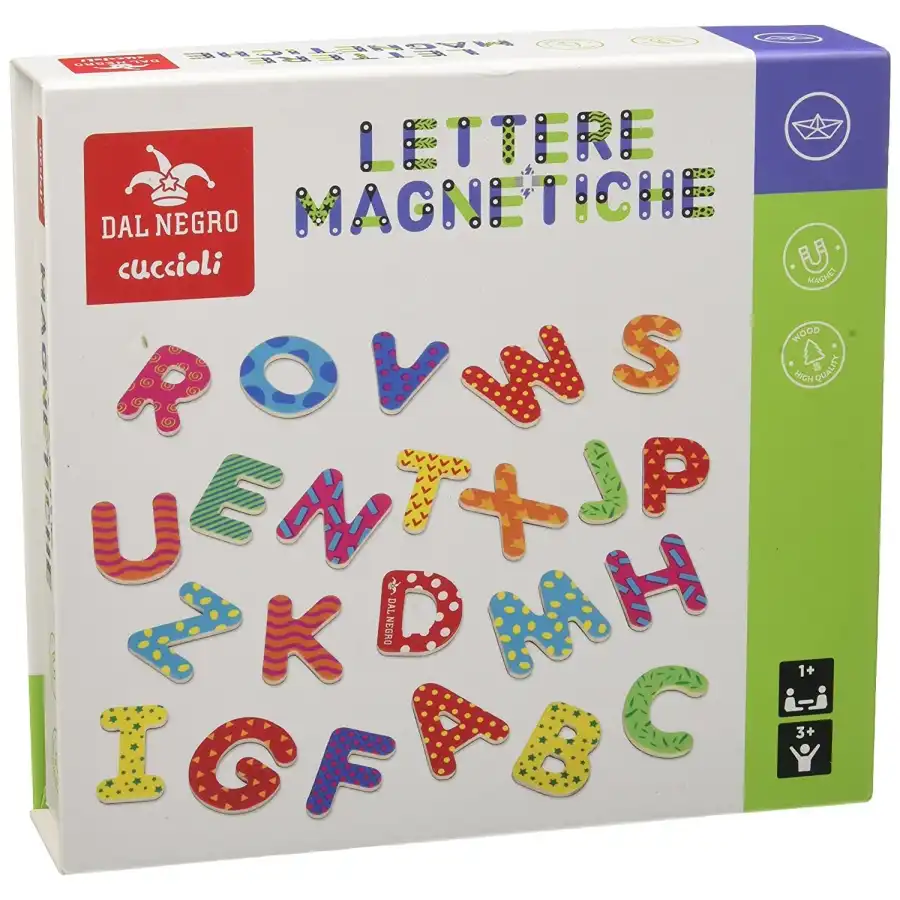 Lettere Magnetiche in Legno Dal Negro - 1