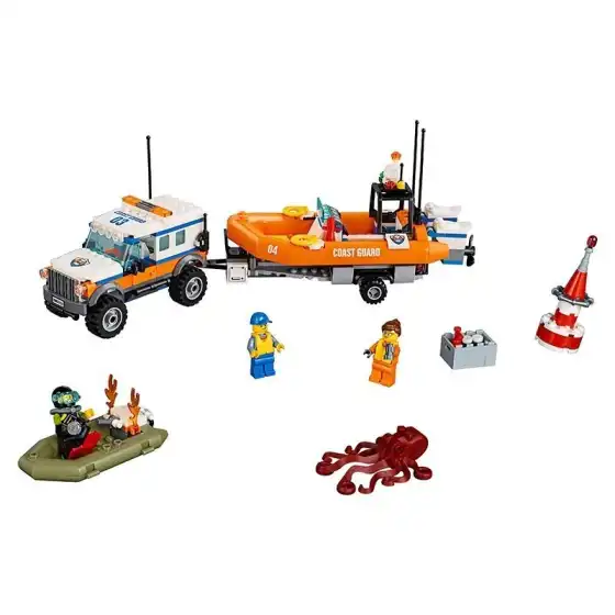 Lego City Guardia Costiera 60165 - Unità Di Risposta Con Il Fuoristrada 4x4 Lego - 2