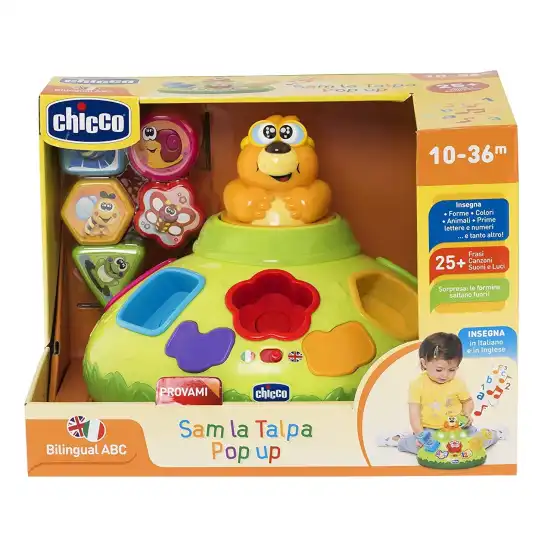 Sam La Talpa Acchiappaforme Bilingue ABC  Chicco - 2