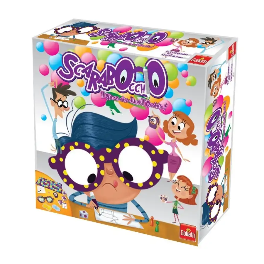 Gioco da Tavolo Scarabocchio Il Gioco Che Da Nell'occhio Rocco Giocattoli - 1