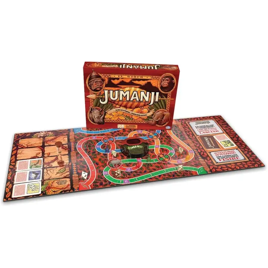 Jumanji Gioco da Tavola in Scatola Spin Master - 1 Jumanji Gioco da Tavola in Scatola Spin Master - 1