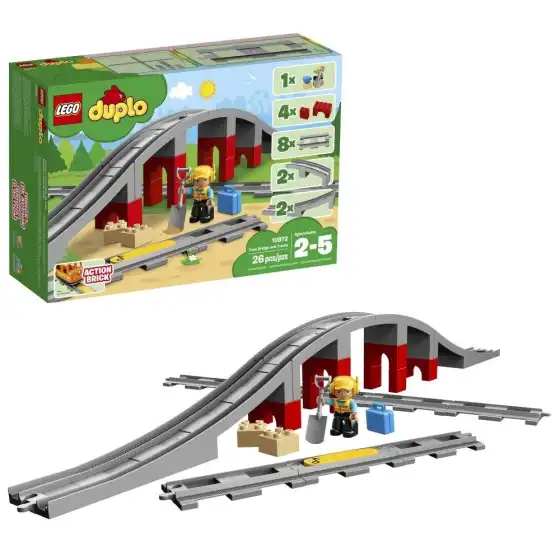Lego Duplo 10872 Ponte e Binari Ferroviari Lego - 2