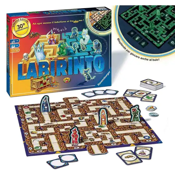 Board Game Labyrinth Special Limited Edition Glow In The Dark 26692