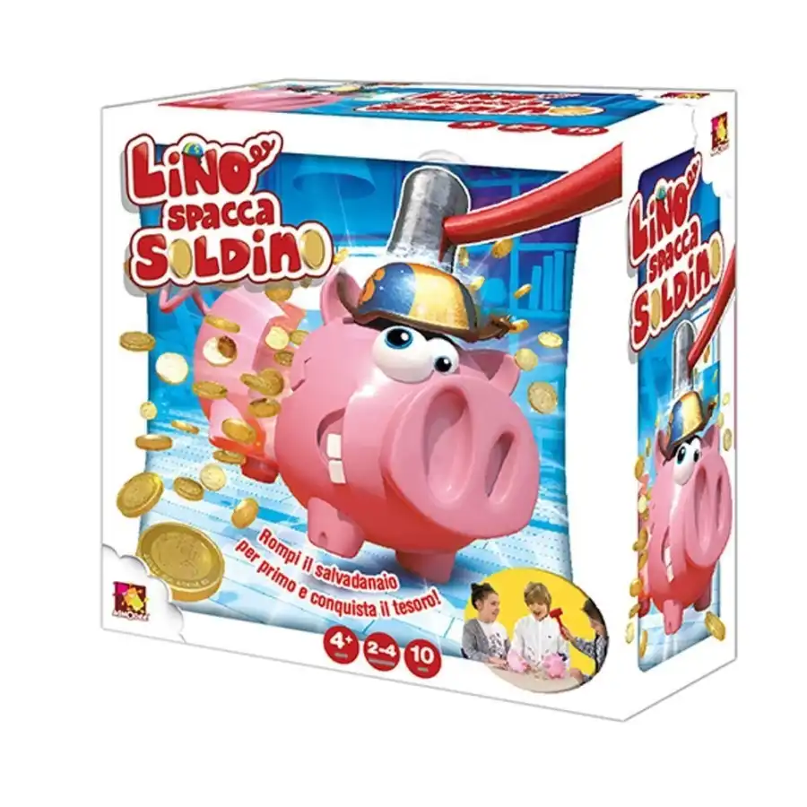Lino Spacca Soldino Gioco da Tavolo 6028874 Rocco Giocattoli - 2 Lino Spacca Soldino Gioco da Tavolo 6028874 Rocco Giocattoli - 2
