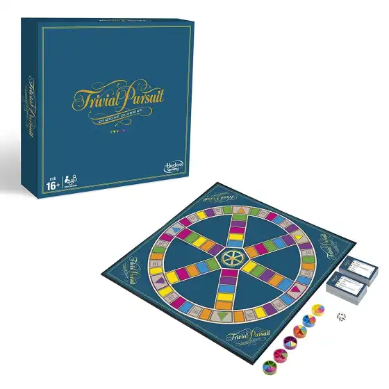Trivial Pursuit Board Game Hasbro - 3