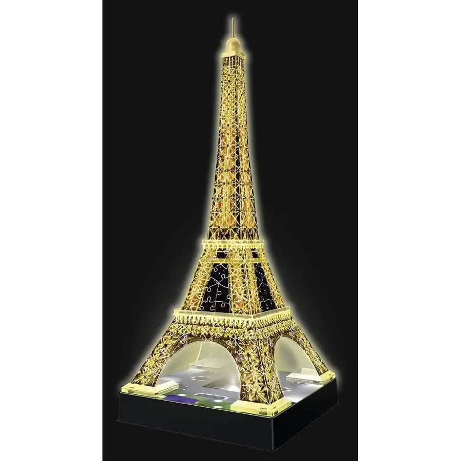 Puzzle 3D Tour Eiffel Speciale Notte Ravensburger - 3