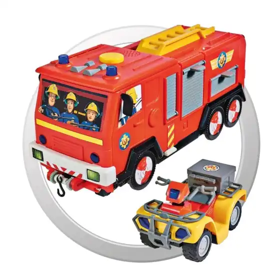 Sam Il Pompiere Camion Jupiter 2 In 1 Giochi Preziosi - 3