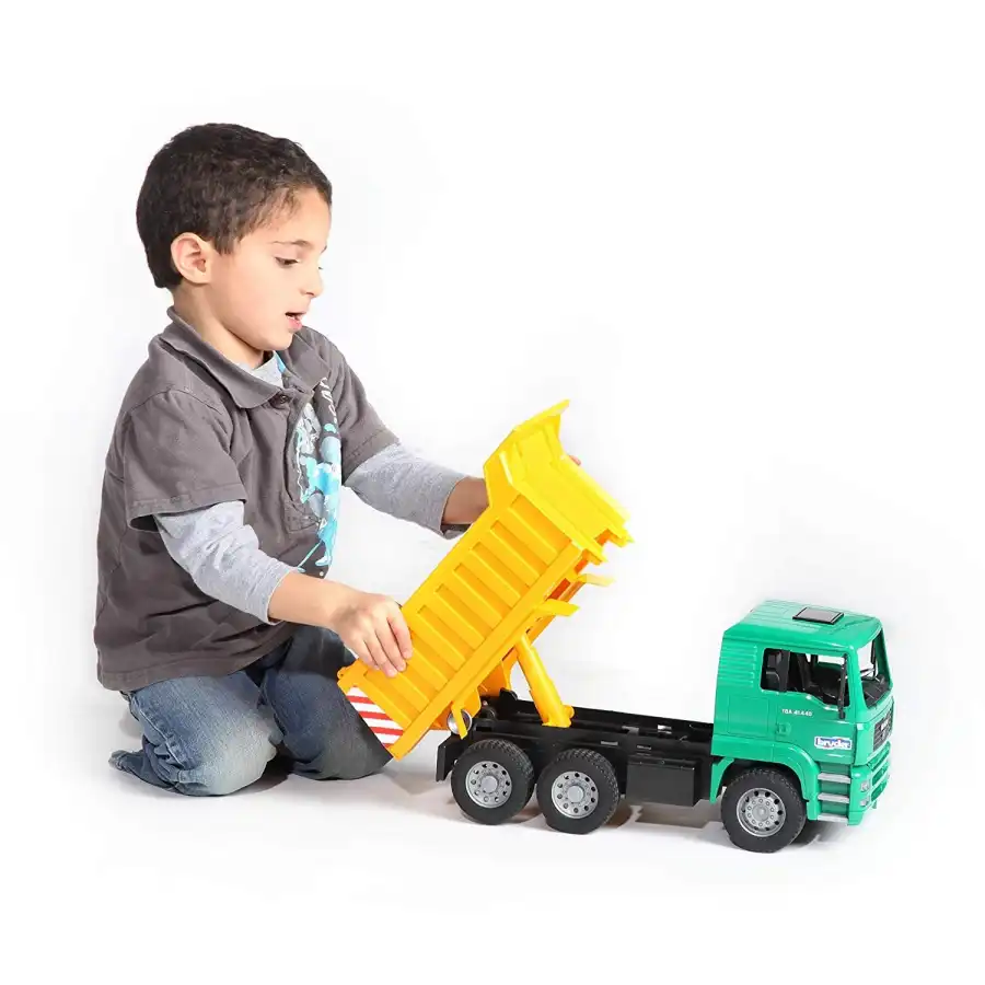 MAN Camion da lavoro ribaltabile scala 1:16 Bruder - 2