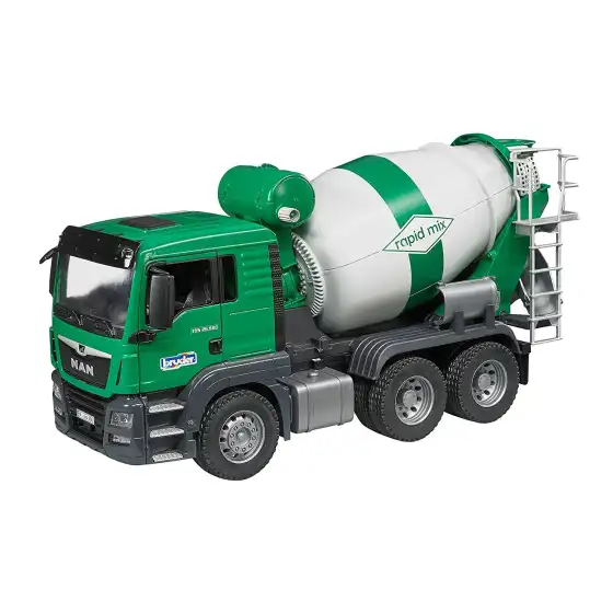MAN Tgs Concrete Mixer Truck Scale 1:16 Bruder - 3