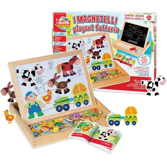 Wooden Game I Magnetelli Playset Farm Ronchi Supertoys s.r.l. - 3