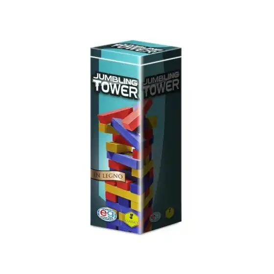 Gioco da Tavolo in Legno Jumbling Tower Jenga Editrice Giochi - 1