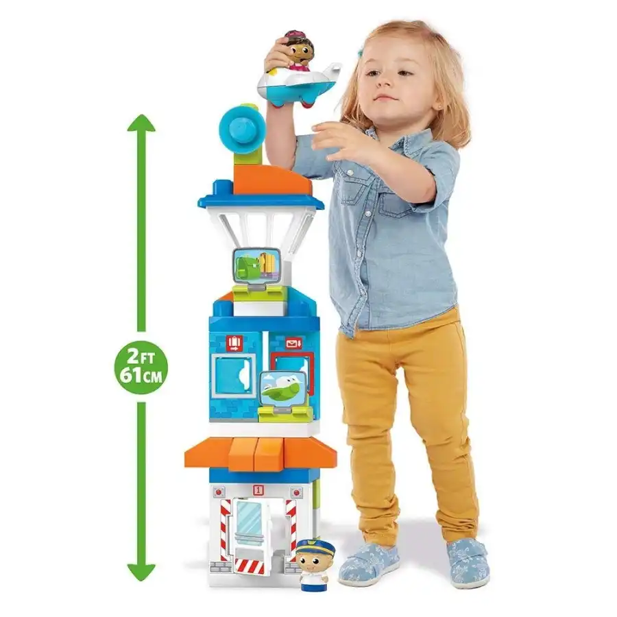 Mega Bloks DPJ56 Set Costruzioni l'Aeroporto Mega Bloks - 4