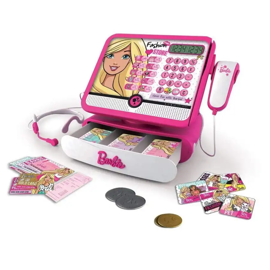 Barbie Registratore Di Cassa Grandi Giochi - 2