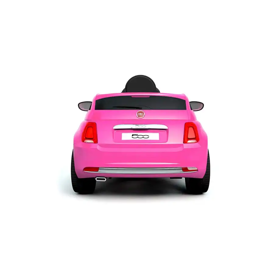 Macchina Fiat 500 Rosa 12V Originale - 1
