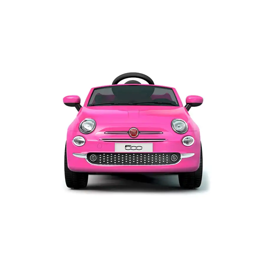Macchina Fiat 500 Rosa 12V Originale - 3