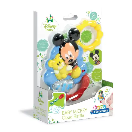 Baby Mickey Cloud Rattle 14978