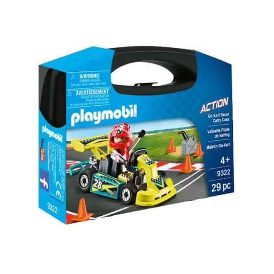 Playmobil Action 9322  Valigetta Go Kart Playmobil - 1