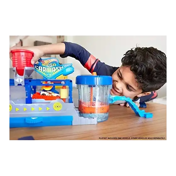 Hot Wheels City Mega autolavaggio FTB66 Mattel - 1