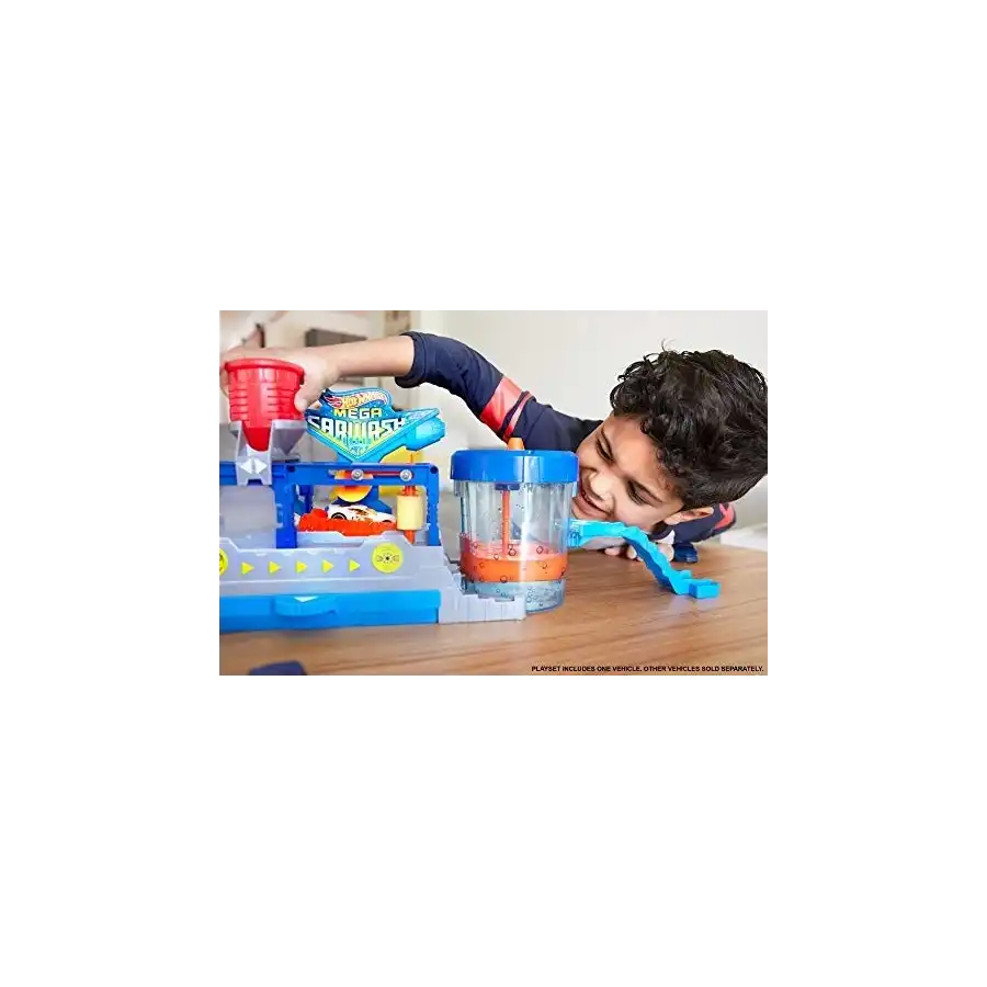 Hot Wheels City Mega autolavaggio FTB66 Mattel - 1