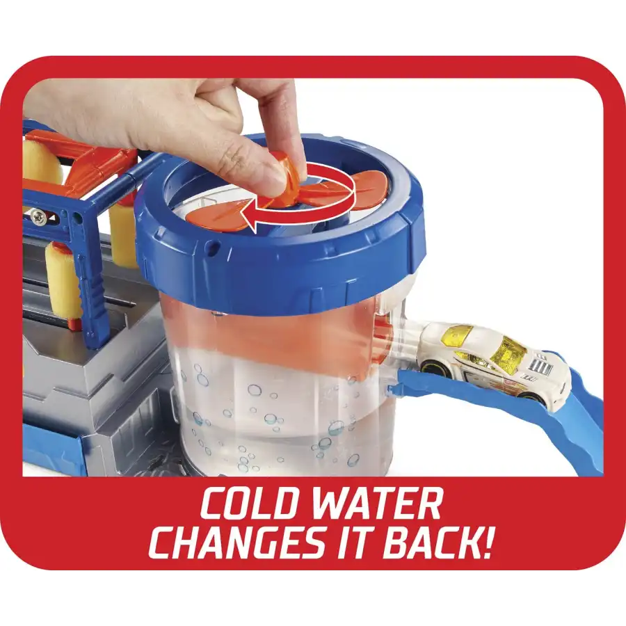 Hot Wheels City Mega autolavaggio FTB66 Mattel - 4