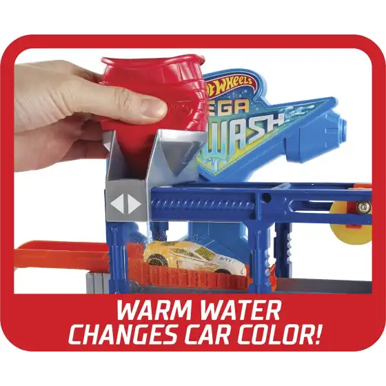 Hot Wheels City Mega autolavaggio FTB66 Mattel - 5