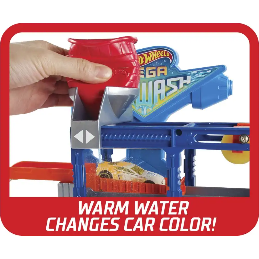 Hot Wheels City Mega autolavaggio FTB66 Mattel - 5
