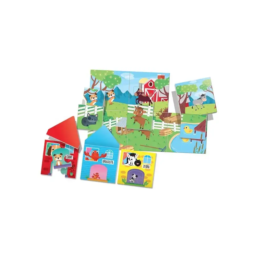 Carotina Maxi Animali E Ambienti 60146 Lisciani - 1