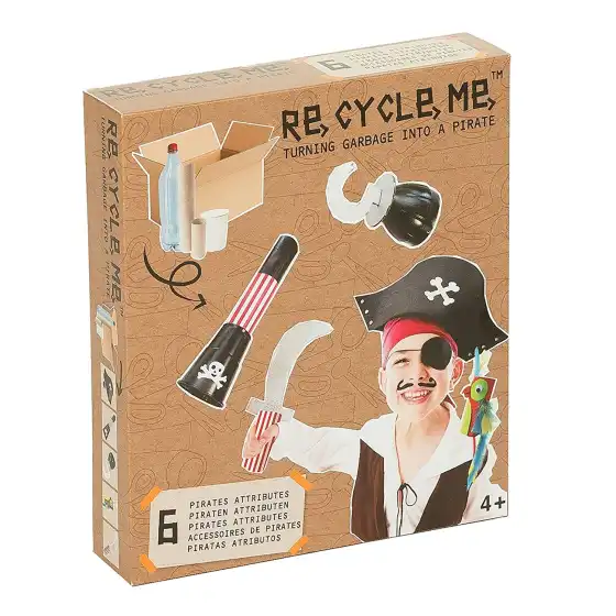Costume da Pirata Gioco Ecologico Re Cycle Me Re Cycle Me - 1