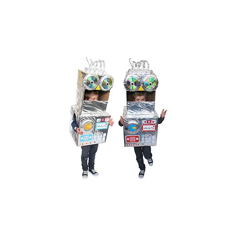 Costume da Robot Gioco Ecologico Re Cycle Me Re Cycle Me - 2