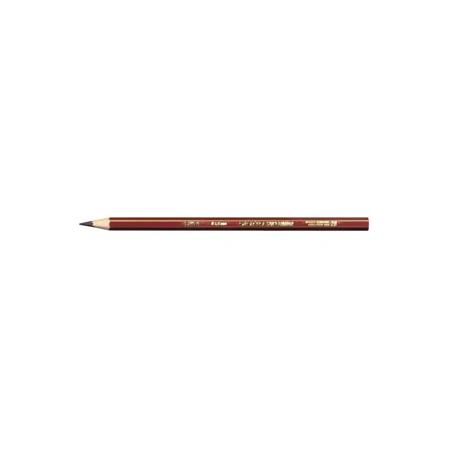 Giotto Supermina 239028 - Matite Colorate - Rosso Geranio - Conf. 12 pz Fila - 1