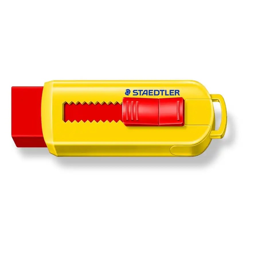 Staedtler  - Gomma  525 PS1 S - Colori Assortiti -  Con cursore di scorrimento - Conf. 12 pz Staedtler - 2