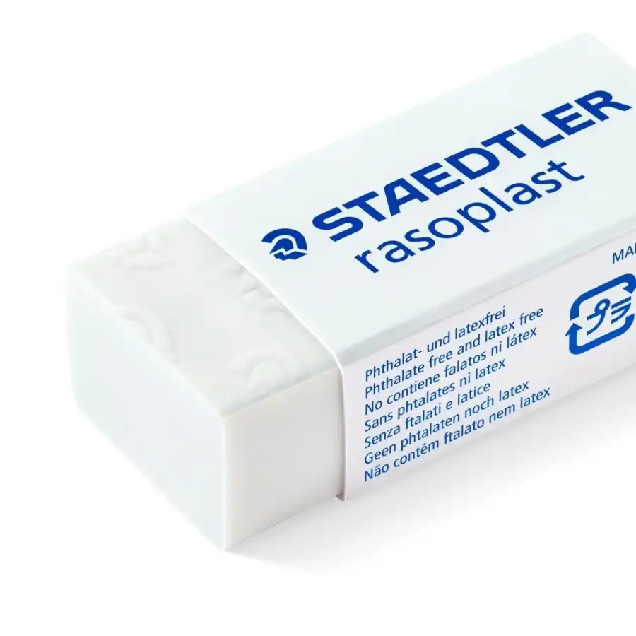 Staedtler - Gomma rasoplast 526 B30 -  43 x 19 x 13 mm- Confezione 30 pz Staedtler - 3
