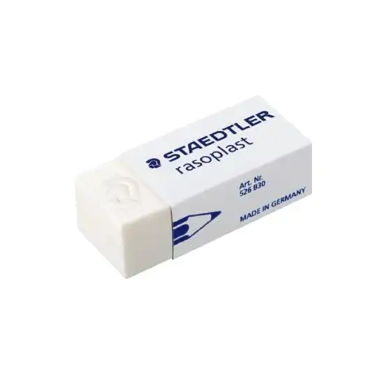 Staedtler - Gomma rasoplast 526 B30 -  43 x 19 x 13 mm- Confezione 30 pz Staedtler - 5