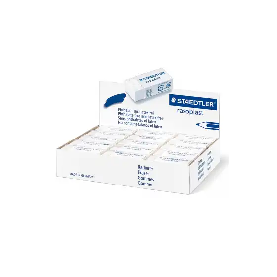 Staedtler - Gomma rasoplast 526 B30 -  43 x 19 x 13 mm- Confezione 30 pz Staedtler - 6