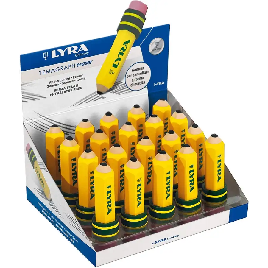 Lyra L7417201 Gomma Temagraph -  Espositore 20  pz Fila - 2