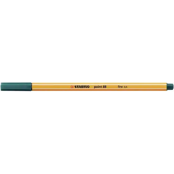 Stabilo 88/53 - Penna fineliner point 88 - Verde Pino - Conf. 10 pz Stabilo - 2