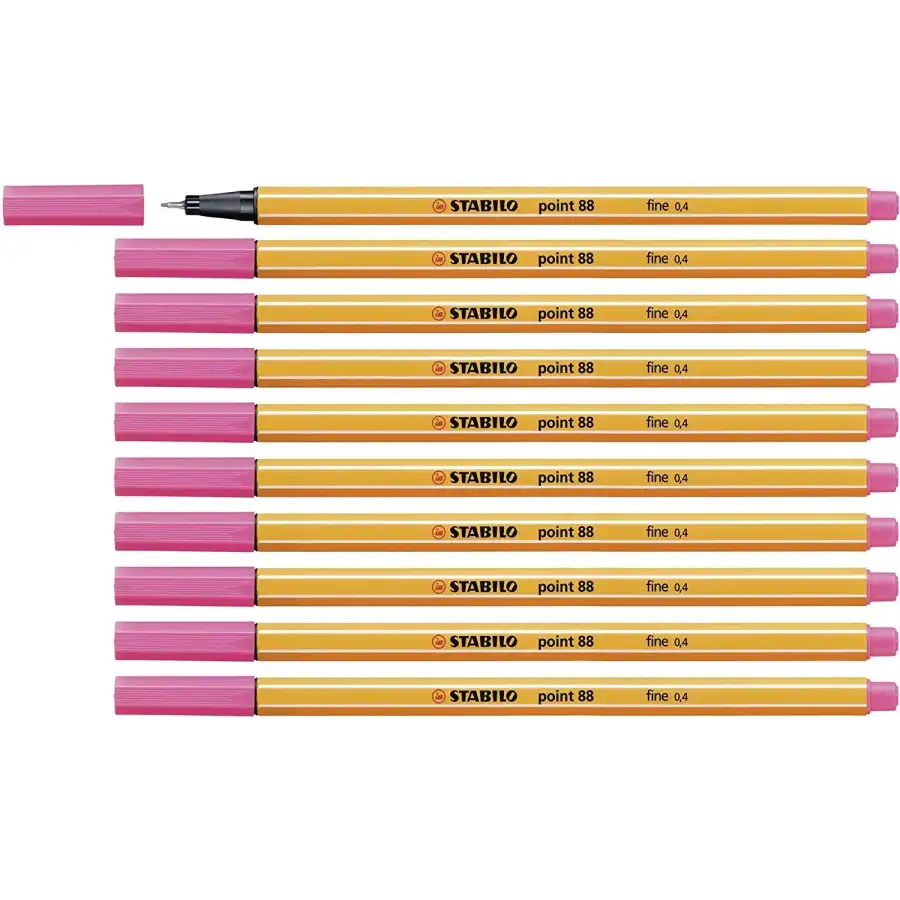 Stabilo 88/17 - Penna fineliner point 88 - Viola Erica- Conf. 10 pz Stabilo - 3