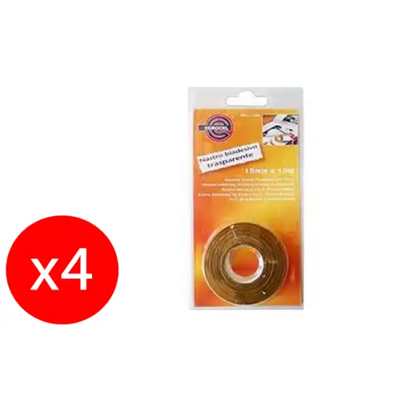 Sicad Nastro Biadesivo 15x10 4 pezzi Originale - 1