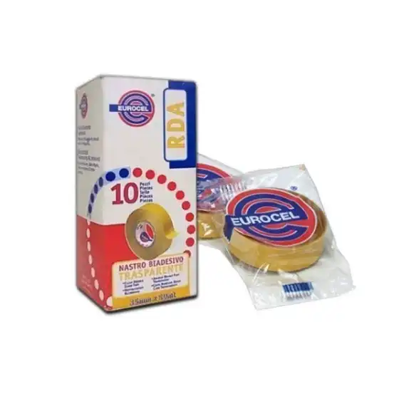 Nastro Biadesivo RDA 70015mmx10m Box da 10 Pezzi Sicad - 1