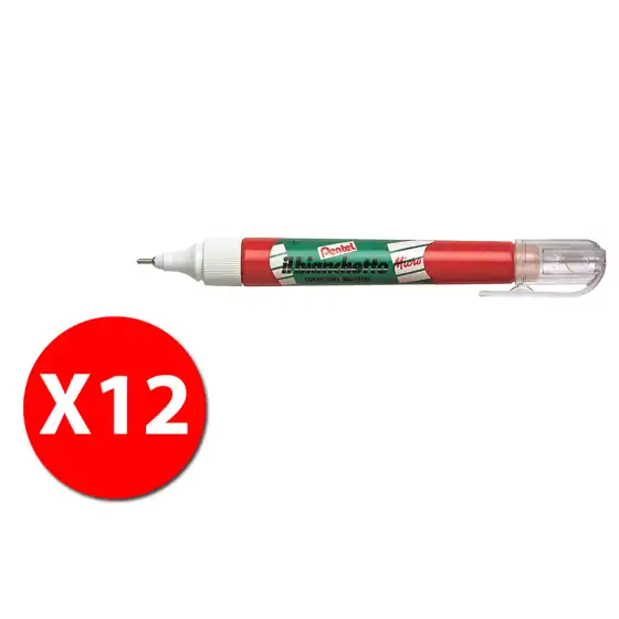 Pentel ZL63 - Il Bianchetto Micro 7ml - Conf. 12 pz Pentel - 2