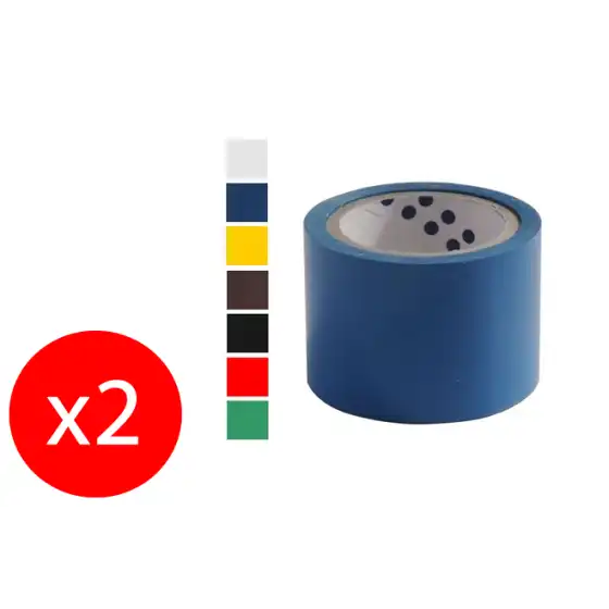 Sicad Nastro Adesivo In Tela Plastificato Giallo 38mm X 2,7m 2 Pezzi Originale - 1