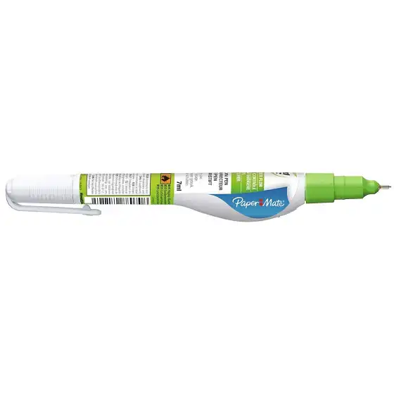 Papermate 2037841 Correttore Micro Correction Pen - 7 ml - Espositore 12 pz Papermate - 2
