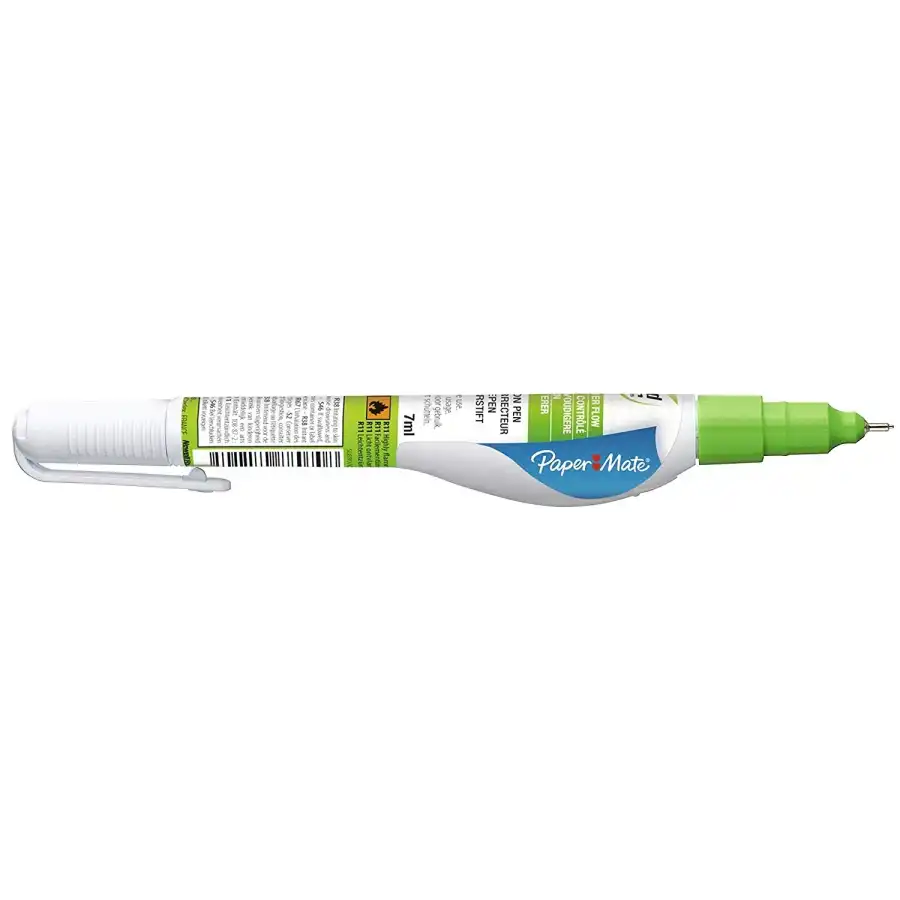 Papermate 2037841 Correttore Micro Correction Pen - 7 ml - Espositore 12 pz Papermate - 2