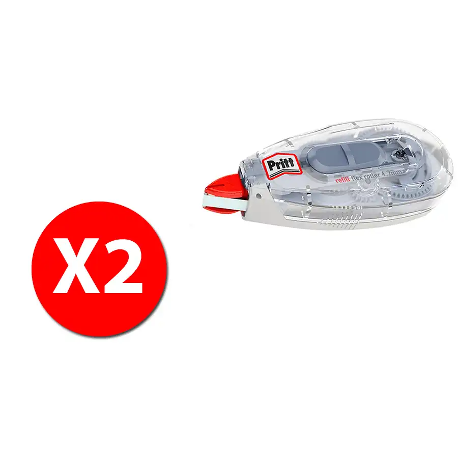 Pritt 2120443 Correttore Refill Flex Roller - 2 pz Originale - 5