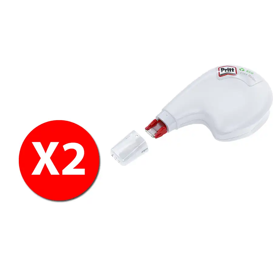 Pritt 2120632 Correttore ECO Flex Roller - 2 pz Originale - 2