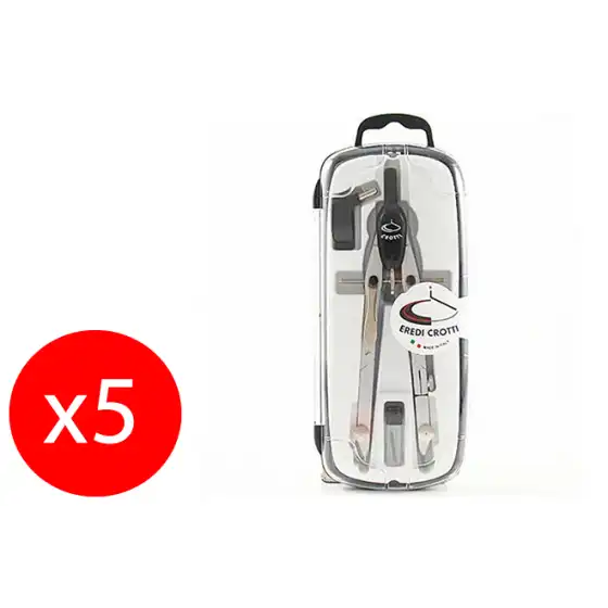 Compasso Balaustrone gambe fisse con frizione Confezione da 5 pezzi Eredi Crotti - 1