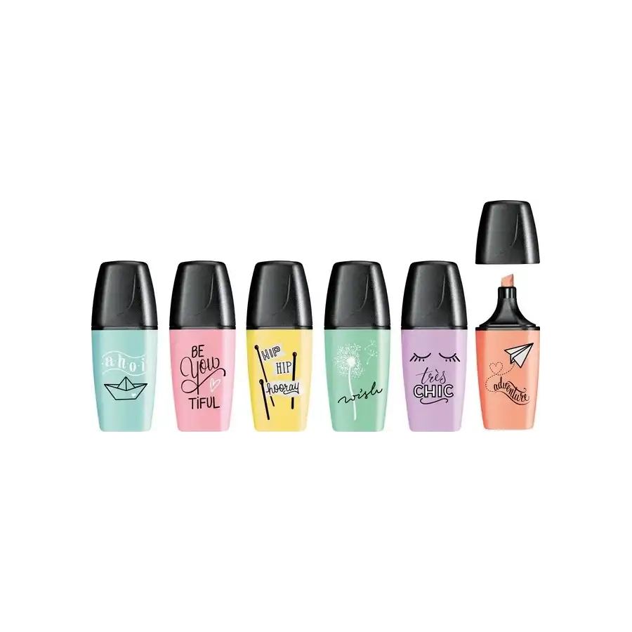 Stabilo 07/50-07- Espositore 60 pezzi Evidenziatore BOSS MINI Pastellove - 6 colori ass Stabilo - 1