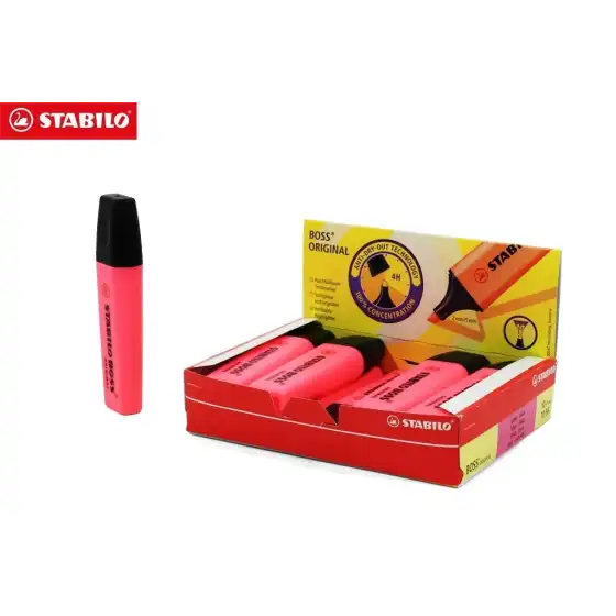 Stabilo 70/56 -  Evidenziatore BOSS ORIGINAL - Rosa - Conf. 10 pz Stabilo - 4