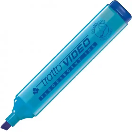 Fila 830205 - Evidenziatore Tratto Video - Azzurro - Conf- 12 pz Fila - 2
